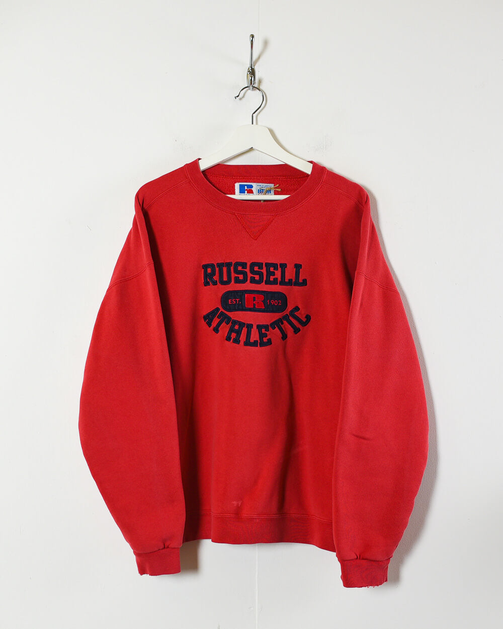 Red Russell Athletic Sweatshirt - Large