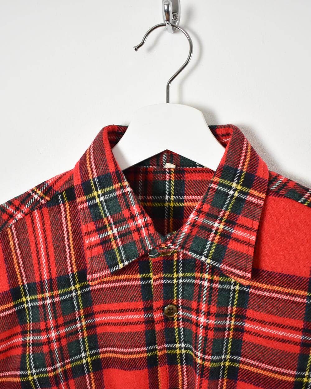 Red Vintage Over-Shirt - Medium