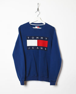 Vintage Tommy Hilfiger Bootleg Sweatshirt Women's Medium, 55% OFF