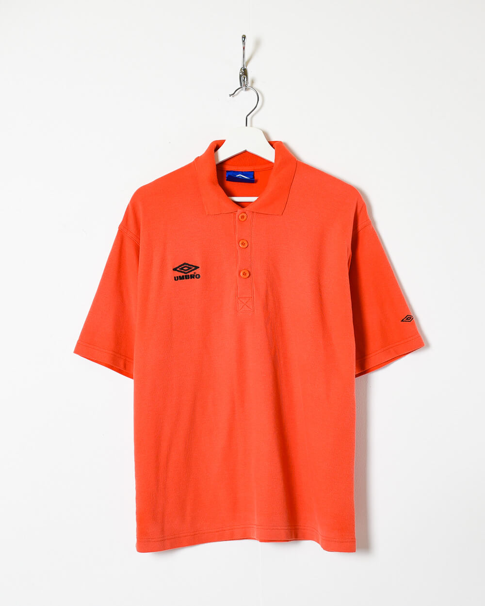Orange Umbro Polo Shirt - Medium