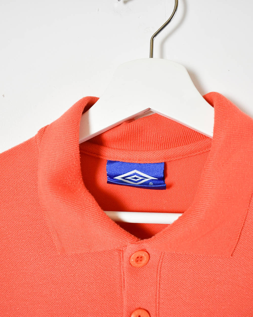 Orange Umbro Polo Shirt - Medium