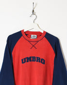 Red Umbro Long Sleeved T-Shirt - Large