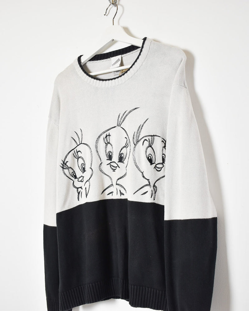 Stone Warner Bros  Knitted Sweatshirt - Medium