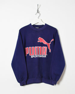 Purple Puma Sportswear Sweatshirt - Small