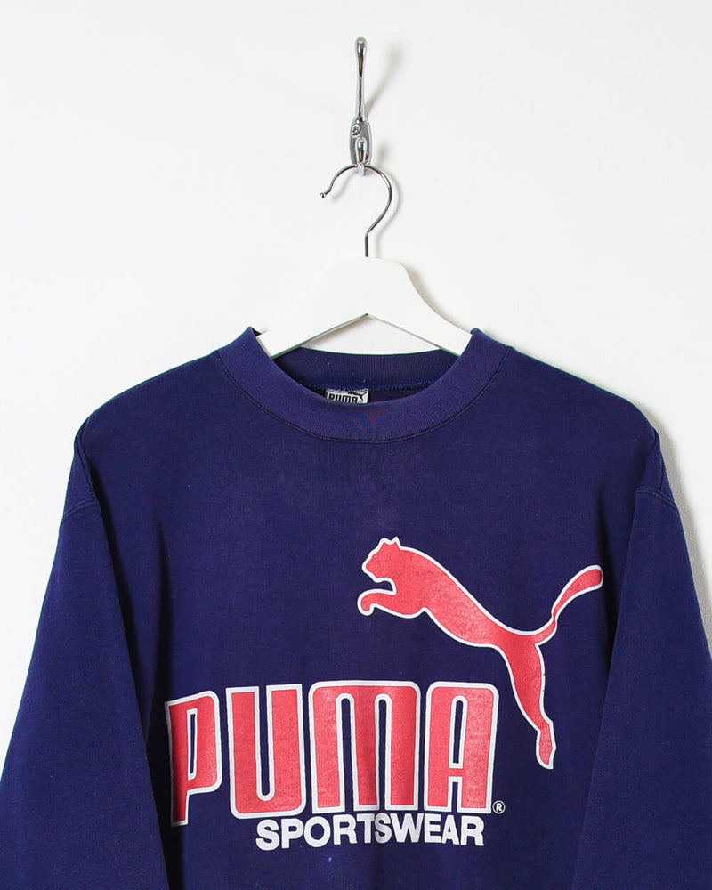 Purple Puma Sportswear Sweatshirt - Small