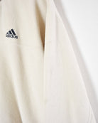 Neutral Adidas 1/4 Zip Fleece - Medium