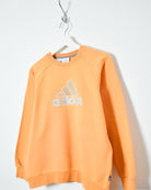 Orange Adidas Rework Sweatshirt - Small