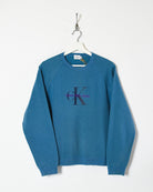 Blue Calvin Klein Jeans Sweatshirt - Small