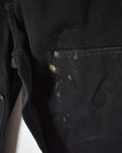 Black Carhartt Heavyweight Double Knee Carpenter Jeans - W30 L30