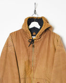 Neutral Carhartt Workwear Hooded Detroit Jacket - XX-Large