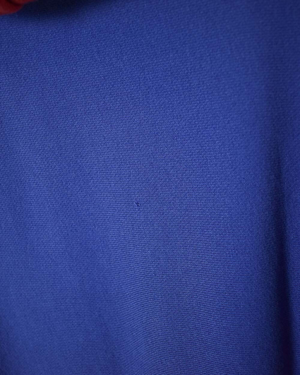 Blue Champion Reverse Weave Hoodie - Large