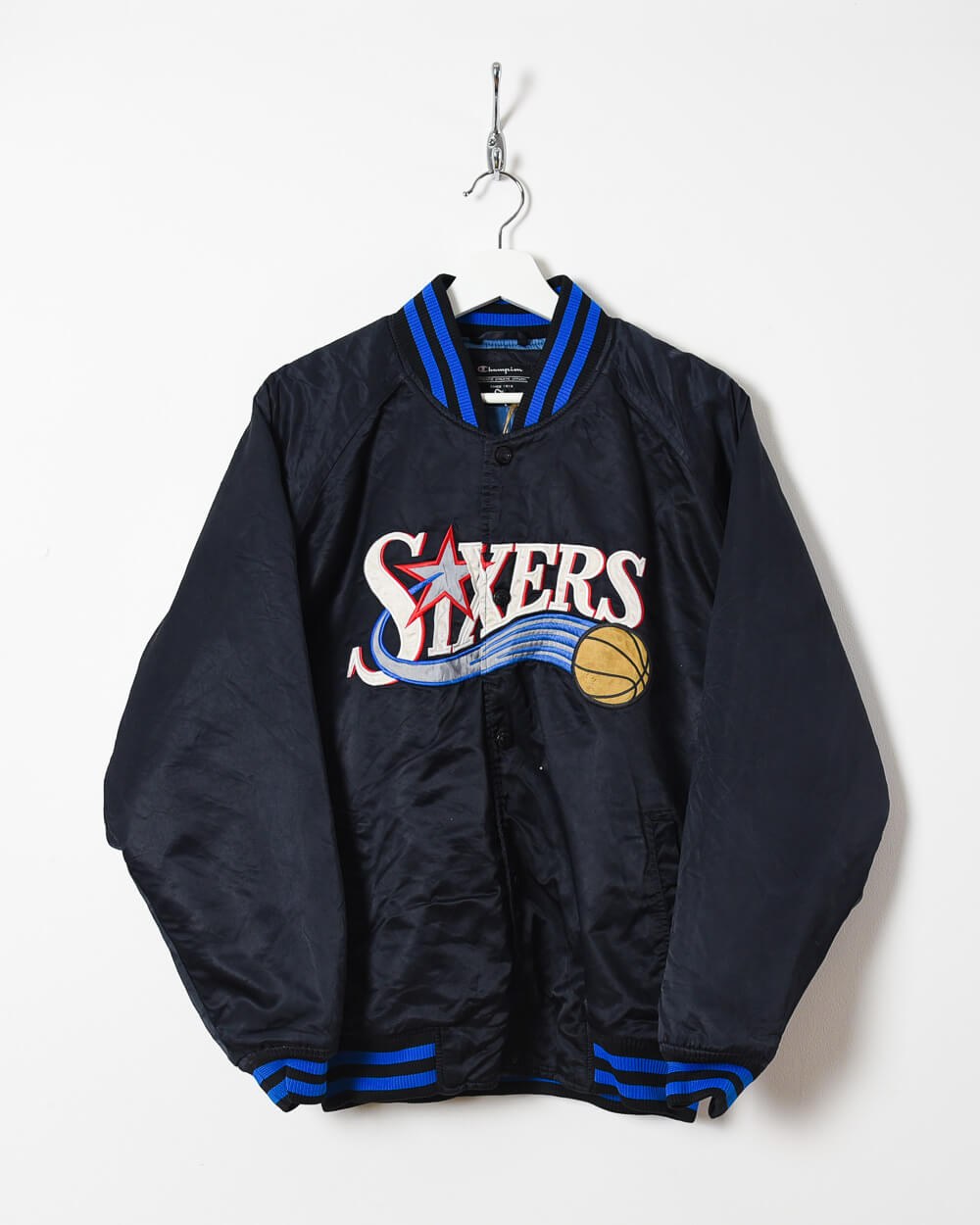 Vintage Champion Sixers Crew-Neck Sweatshirt