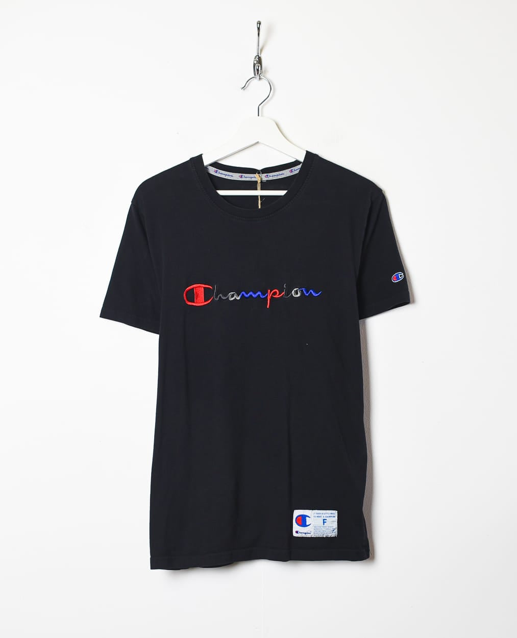 Black Champion T-Shirt - Medium