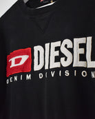 Black Diesel Denim Division Sweatshirt - Large