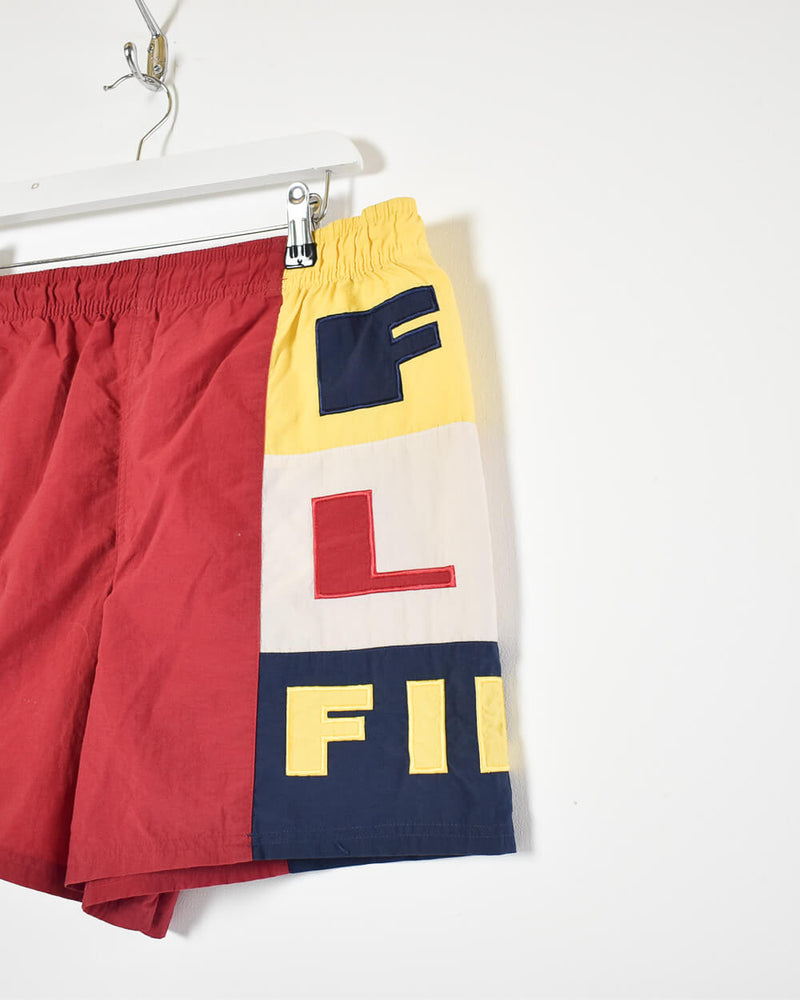 Red Fila Swimwear Shorts - W30