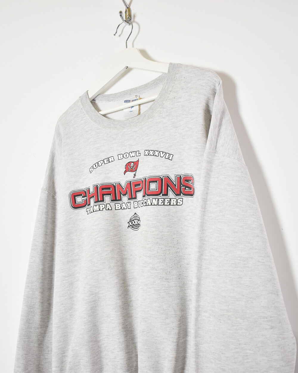 Stone Jerzees Superbowl Champions Tampa Bay Buccaneers Sweatshirt - X-Large
