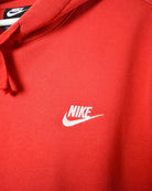 Red Nike Hoodie - Small