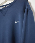 Navy Nike Sweatshirt - XX-Large