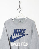 Stone Nike Track & Field Sweatshirt - Small