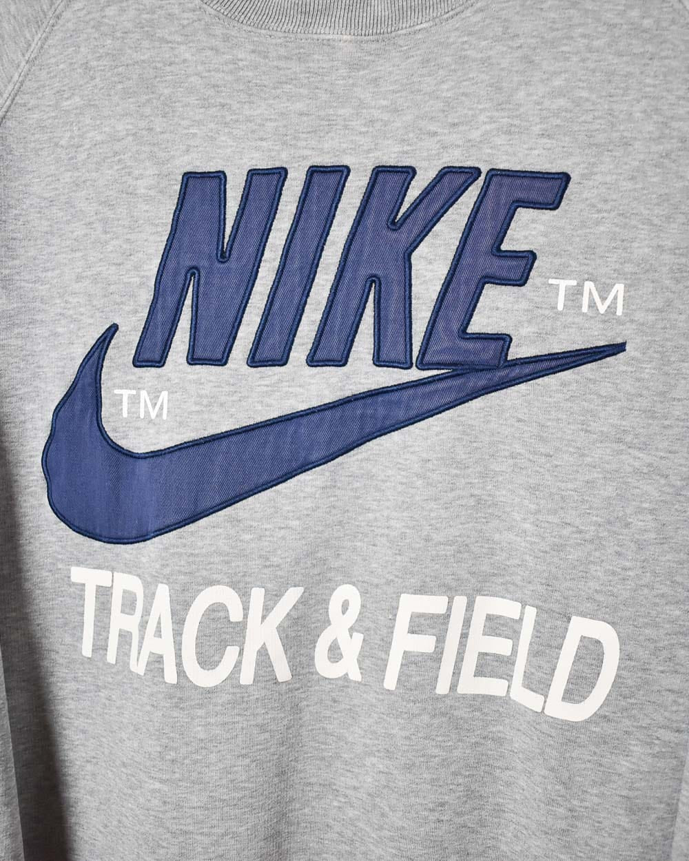 Stone Nike Track & Field Sweatshirt - Small