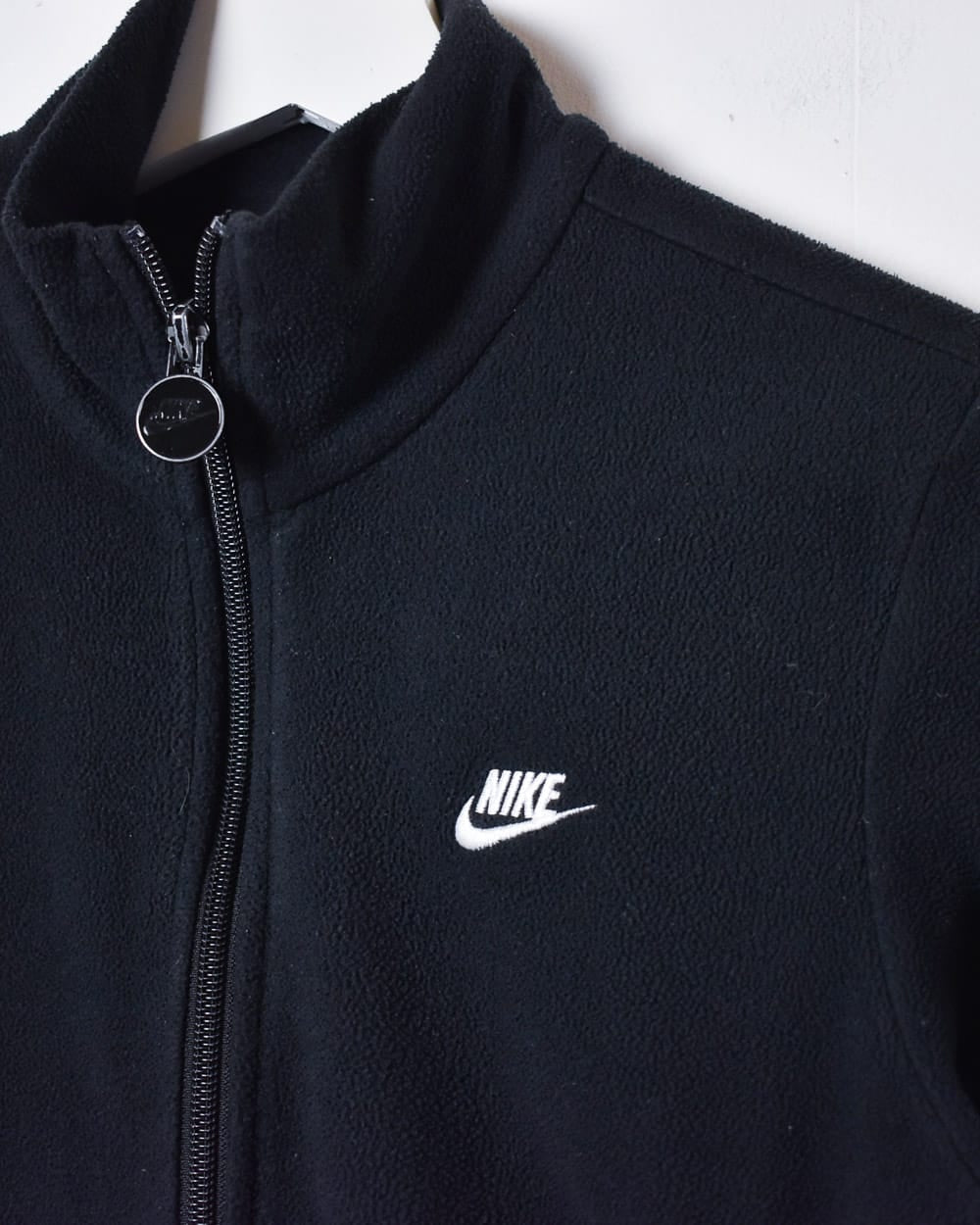 Black Nike Zip-Through Fleece - Small Women's