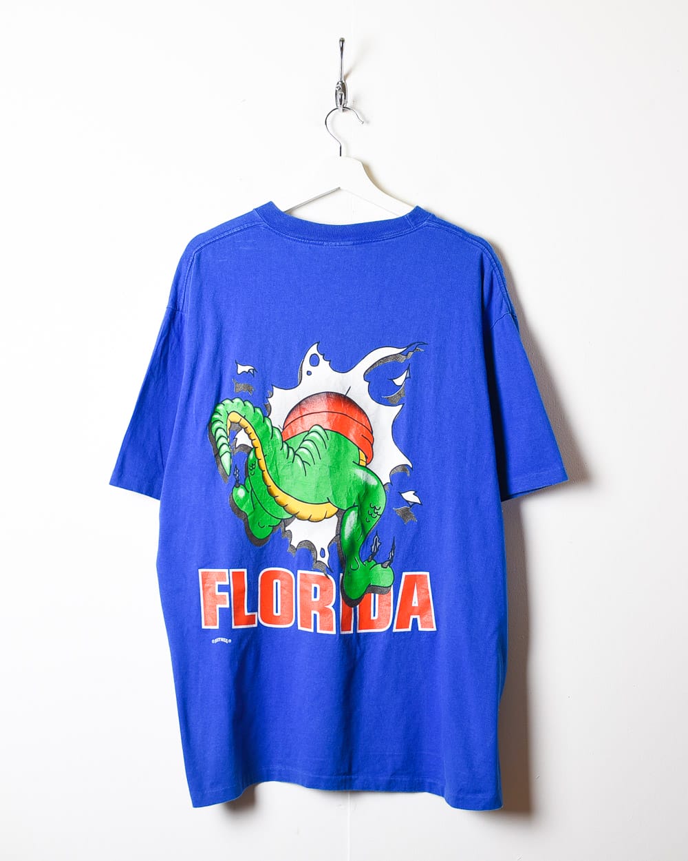 Blue Nutmeg Florida Gators Single Stitch T-Shirt - X-Large