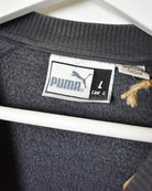 Grey Puma Sweatshirt - X-Large