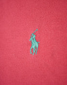 Pink Ralph Lauren Rugby Shirt - Large