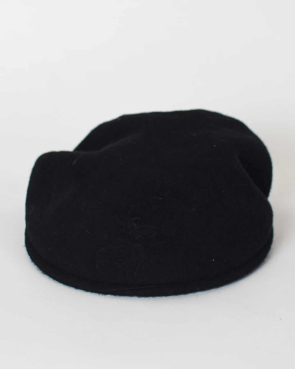 Black Kangol NZ MBC Fleece Flatcap - Large
