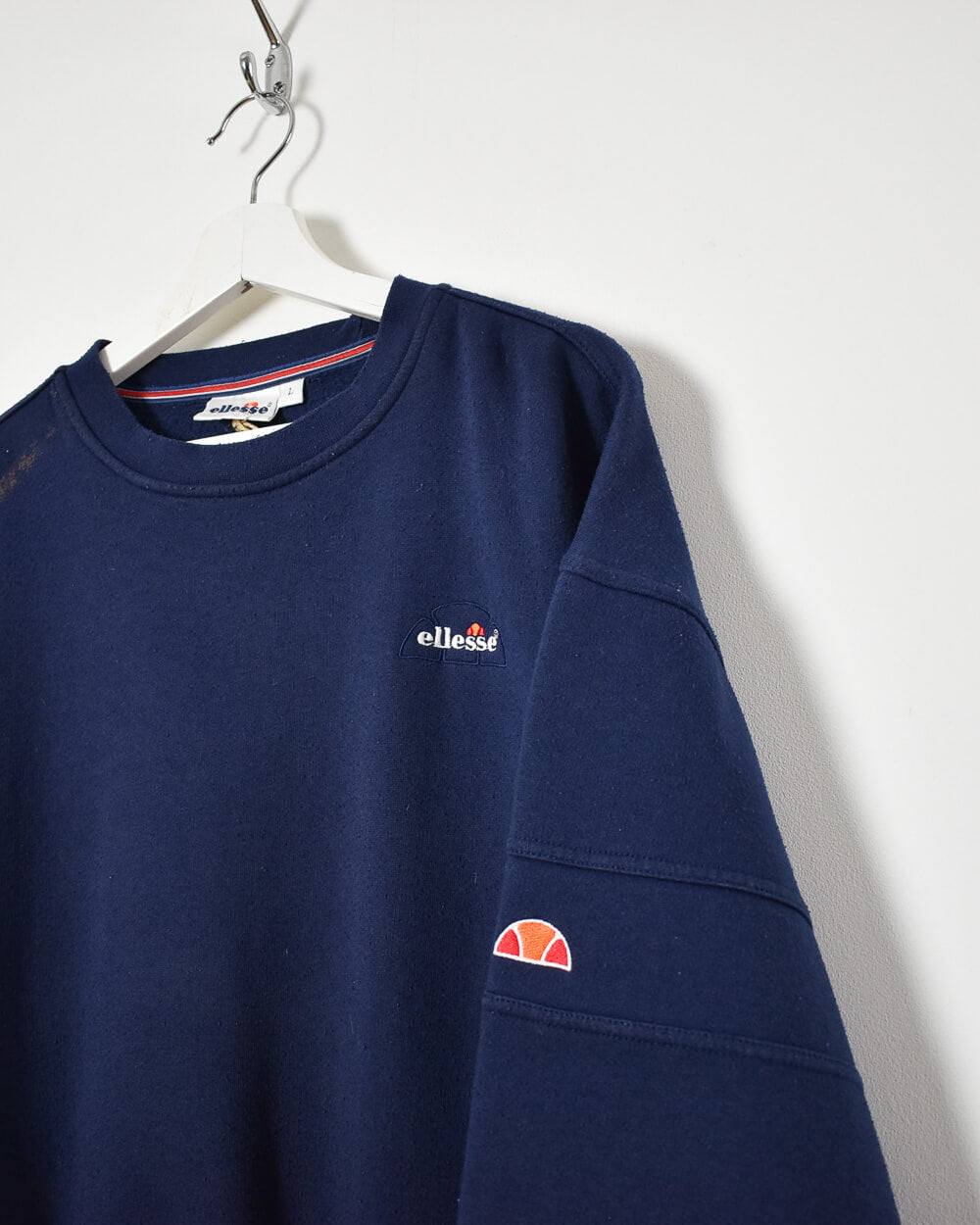 Navy Ellesse Sweatshirt - Large