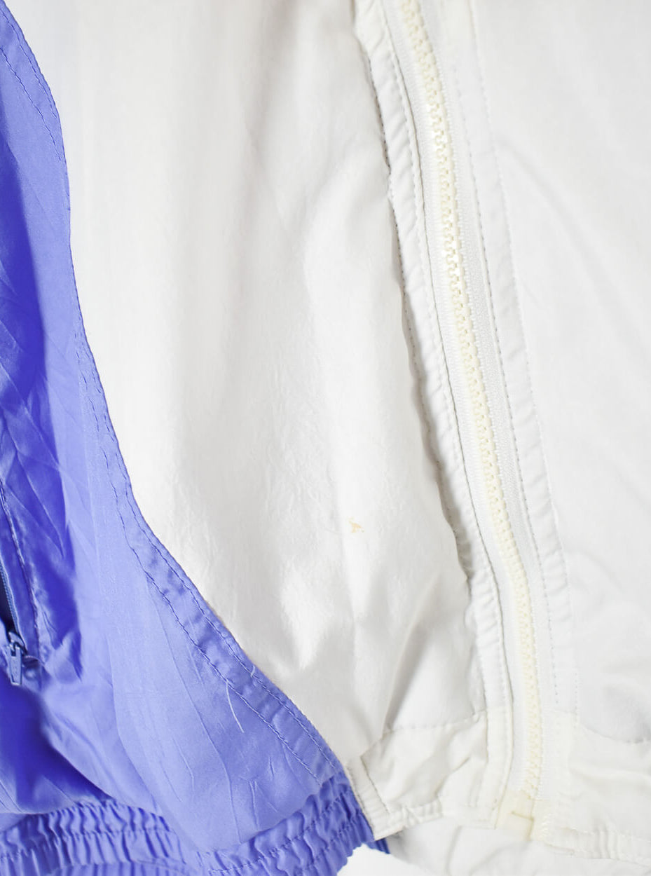White Adidas Morat-Fribourg 92 Shell Jacket - Large