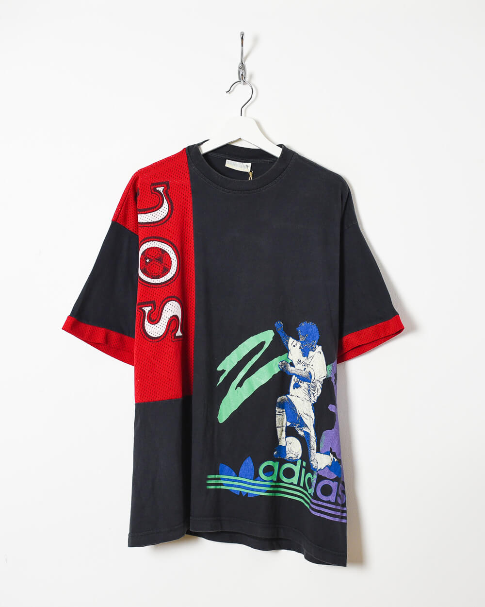 Black Adidas Soccer T-Shirt - X-Large
