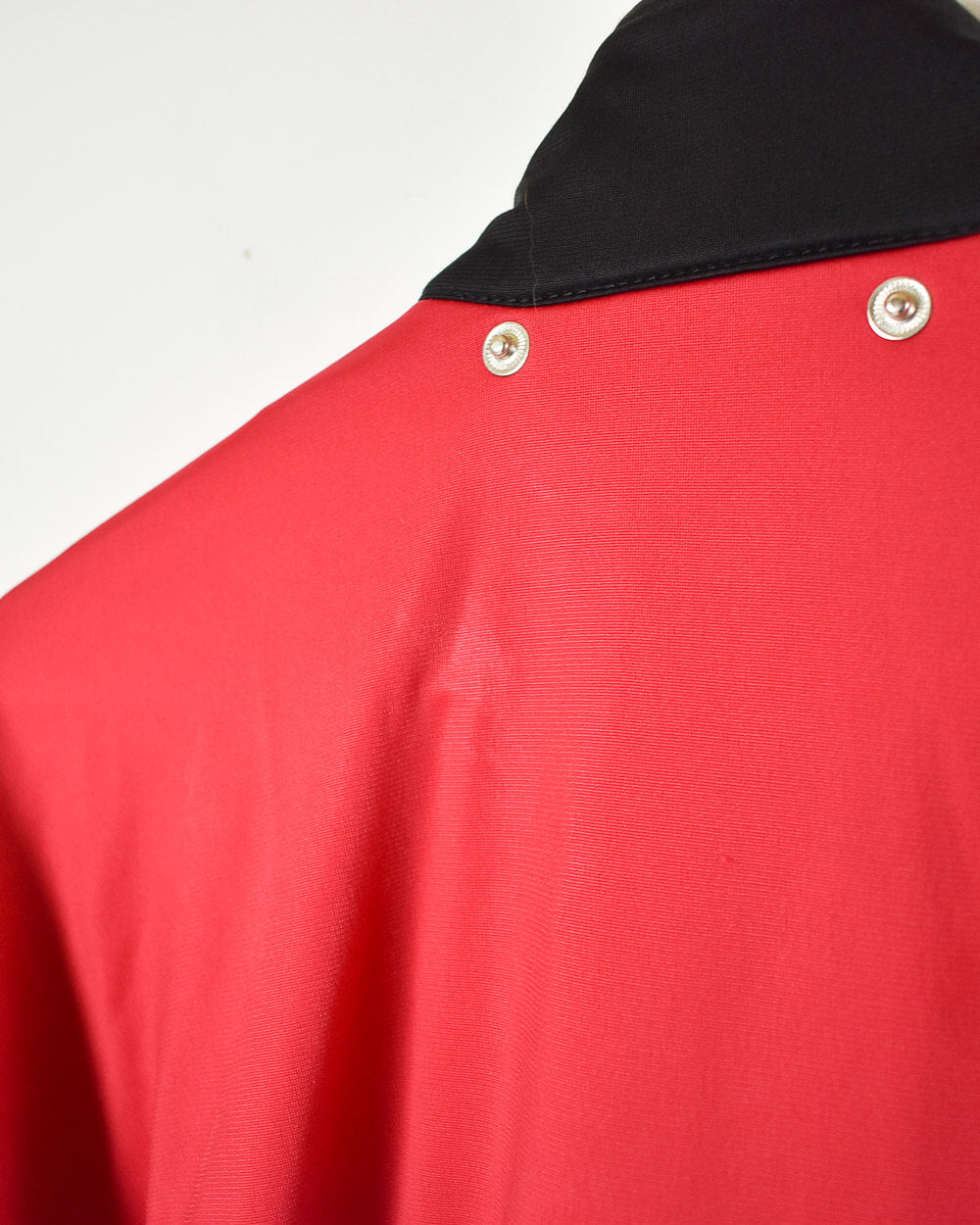 Red Adidas Tracksuit Top - Small