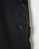 Black Carhartt Carpenter Jeans - W38 L32