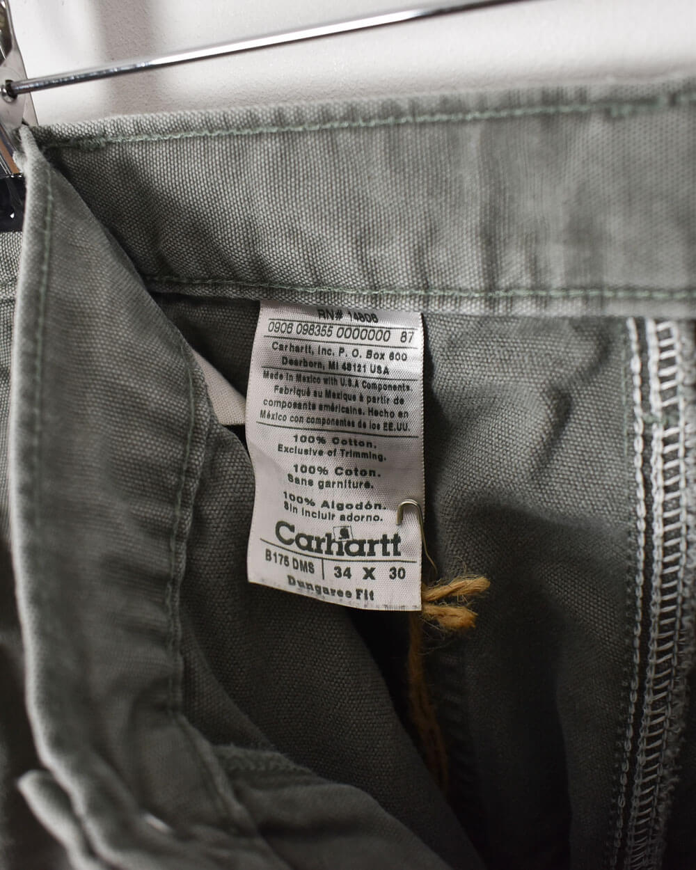 Khaki Carhartt Jeans - W34 L30