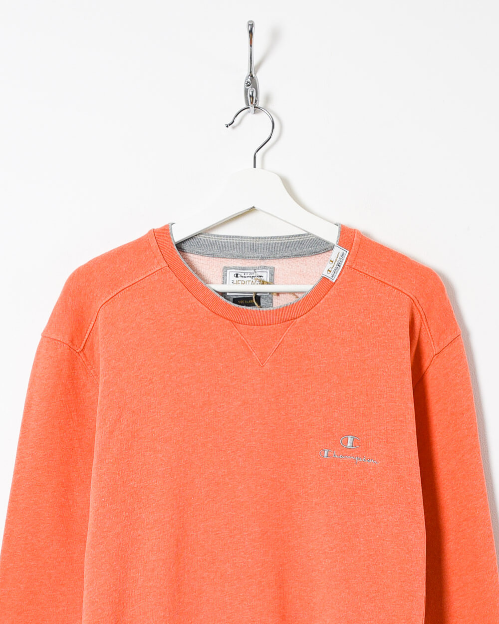 Orange Champion Sweatshirt - Large