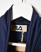 Navy Fila Tracksuit Top - X-Large