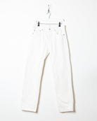White Levi's USA 501 Jeans - W32 L31
