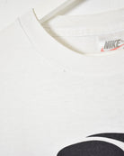White Nike Challenge Court T-Shirt - Medium