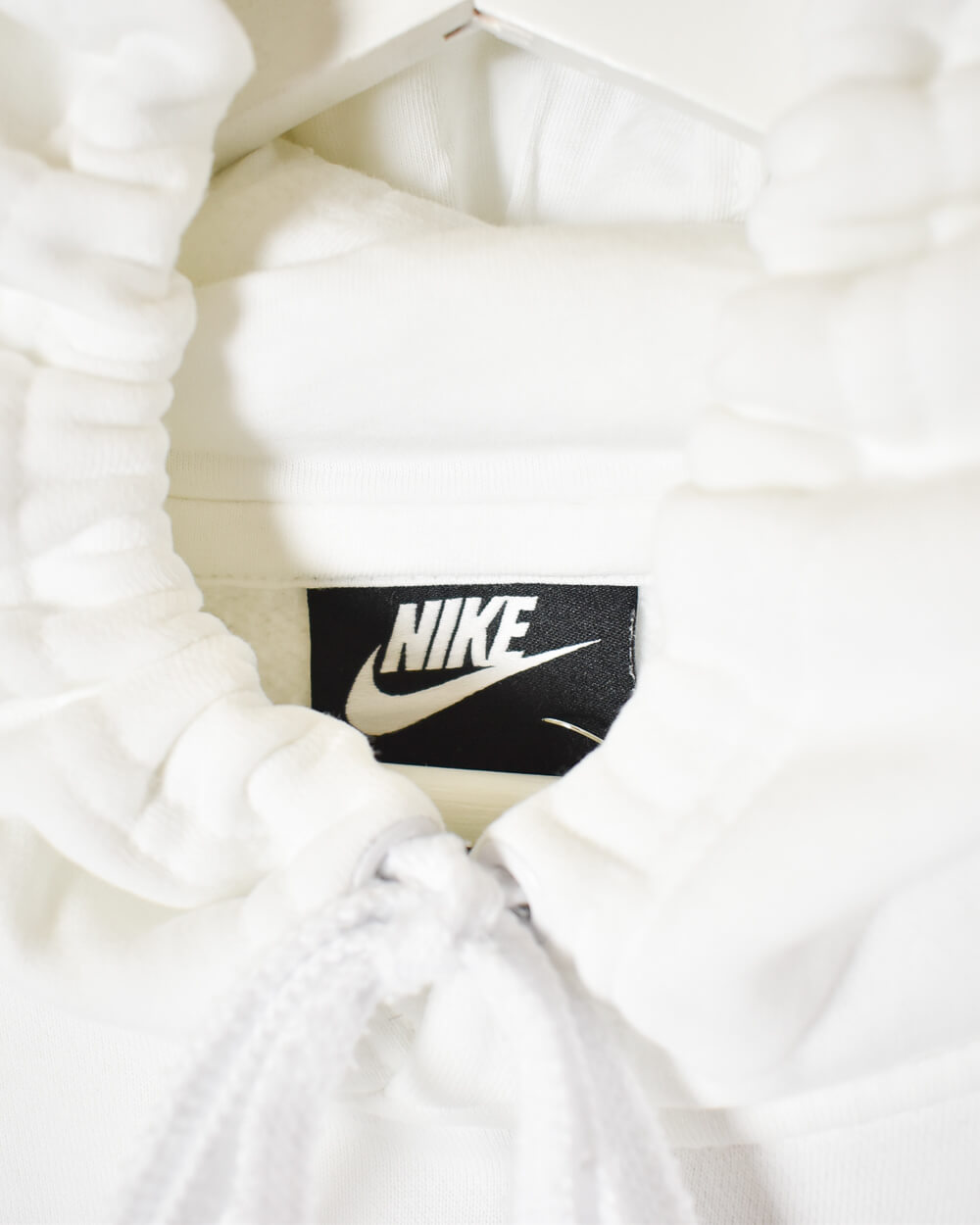 White Nike Hoodie - XXX-Large