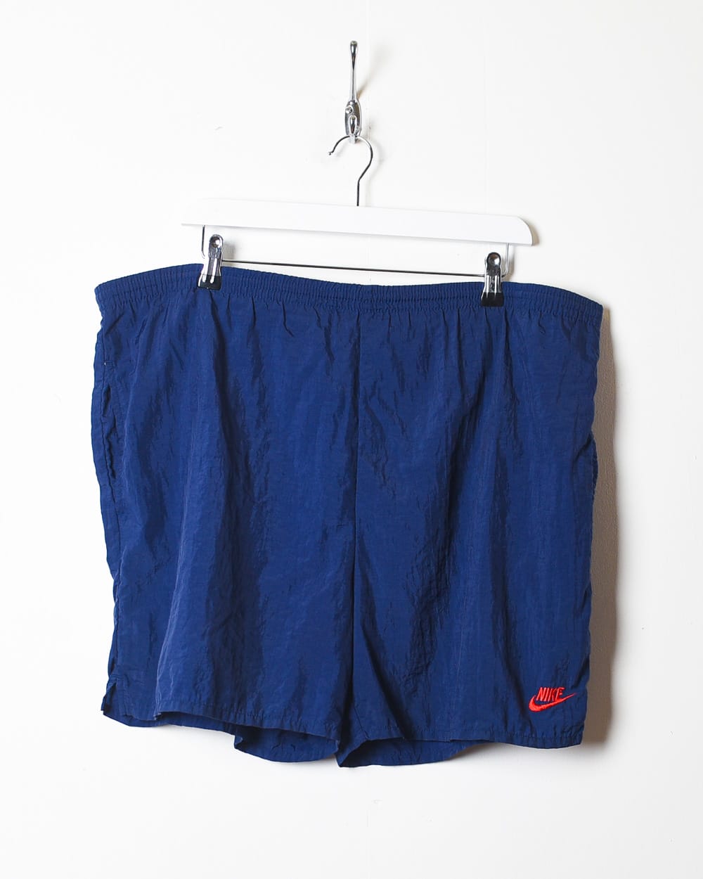 Navy Nike Mesh Shorts - X-Large