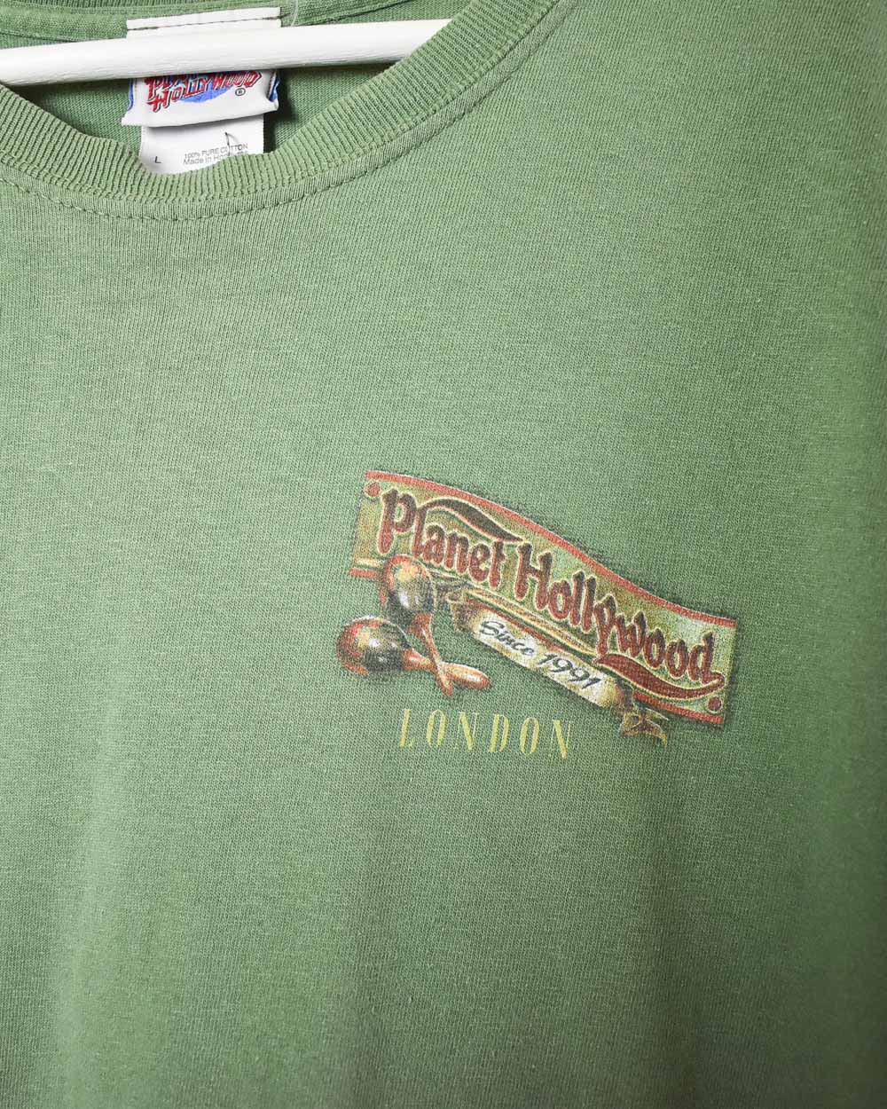 Green Planet Hollywood London T-Shirt - Large
