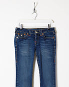 Blue True Religion World Tour Women's Jeans - W27 L30