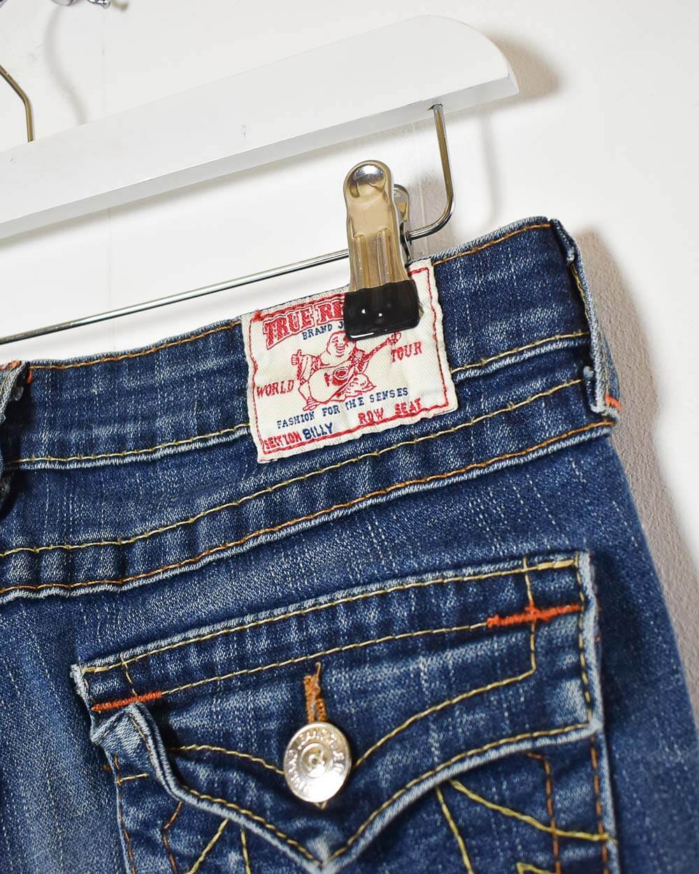 Blue True Religion World Tour Women's Jeans - W27 L30