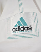 White Adidas Equipment Polo Shirt - Medium