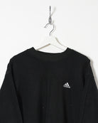 Black Adidas Pullover Fleece - Large