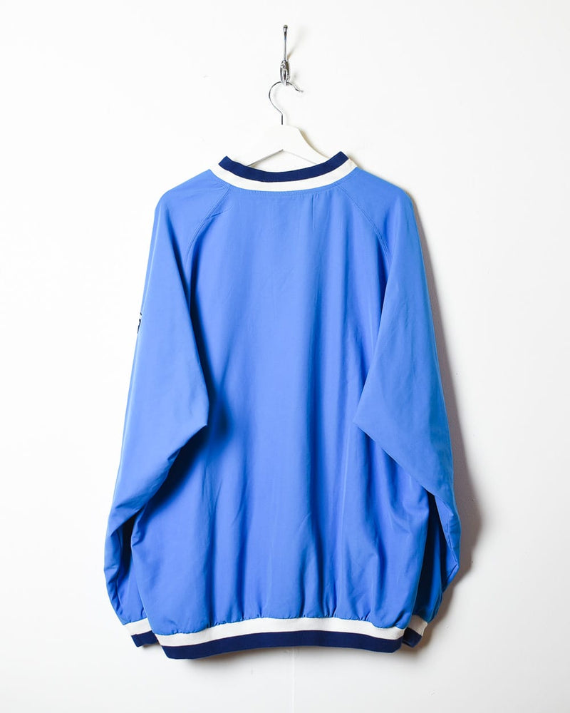 BabyBlue Adidas Pullover Windbreaker Jacket - Large