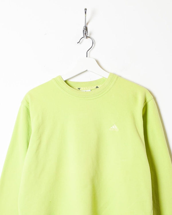 Green Adidas Sweatshirt - Small Women's