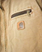 Neutral Carhartt Fleece Lined Workwear Jacket - X-Small