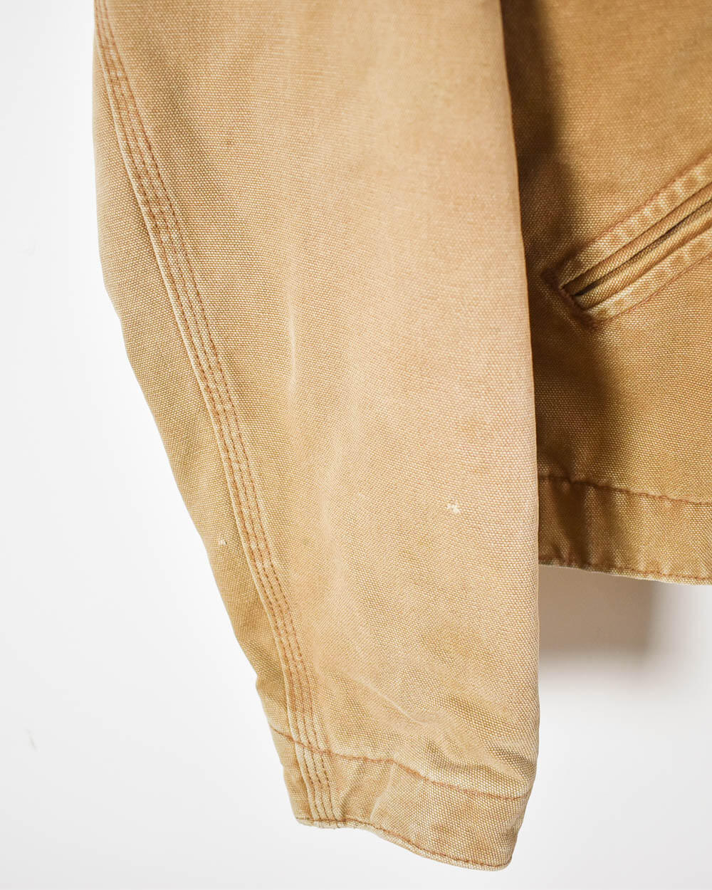 Neutral Carhartt Fleece Lined Workwear Jacket - X-Small